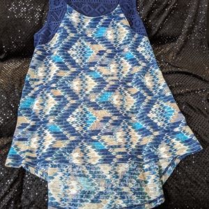Lace Tank Top Size Large
